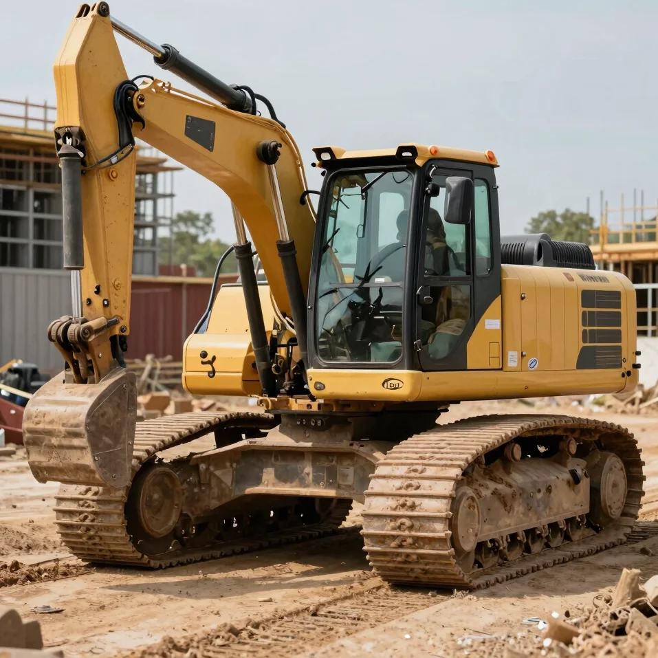 Icon representing compaction equipment, simple and technical